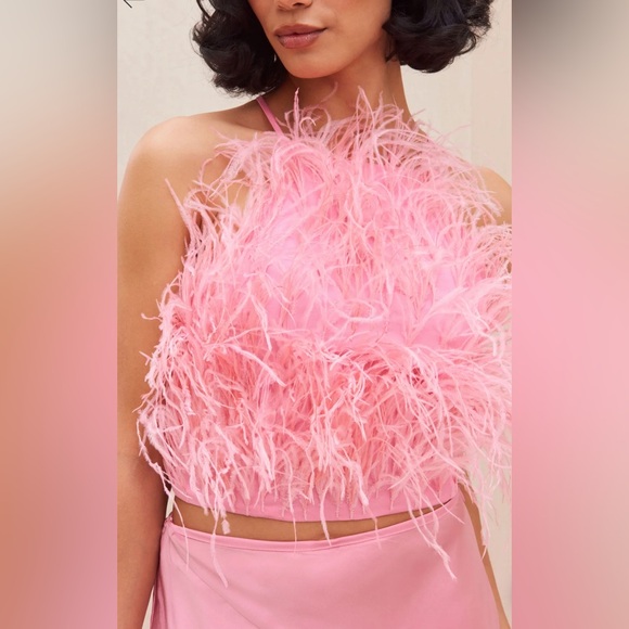 Cult Gaia Joey Feather top - Picture 7 of 7